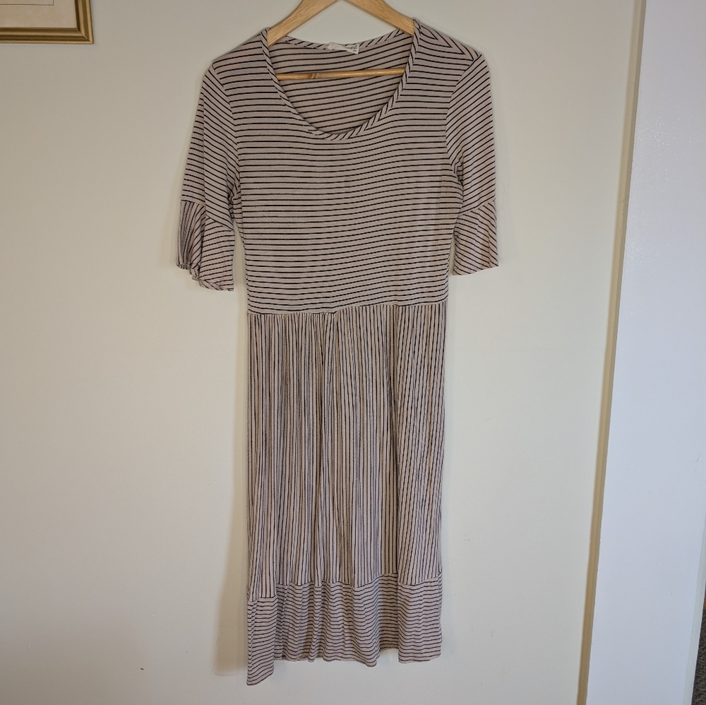 💐Forever Rose Couture Striped Knit Midi Dress💐3 For $20